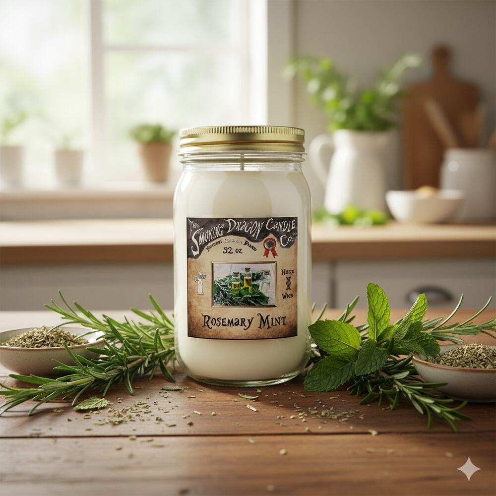 Rosemary Mint - 32 oz Coconut Wax Candle